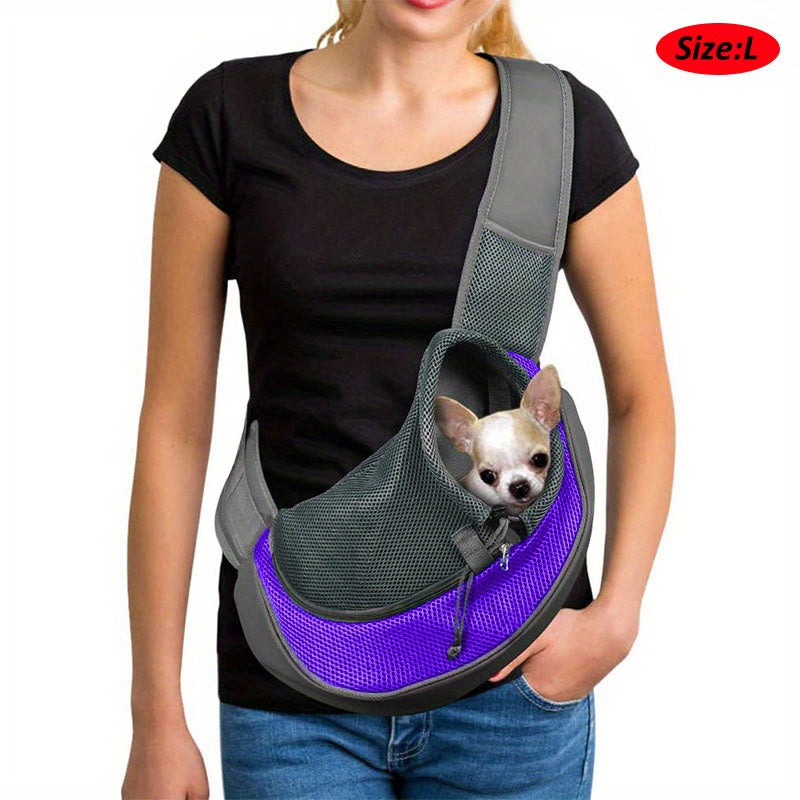 Mochila para pet, malha 100% respirável, segura e confortável