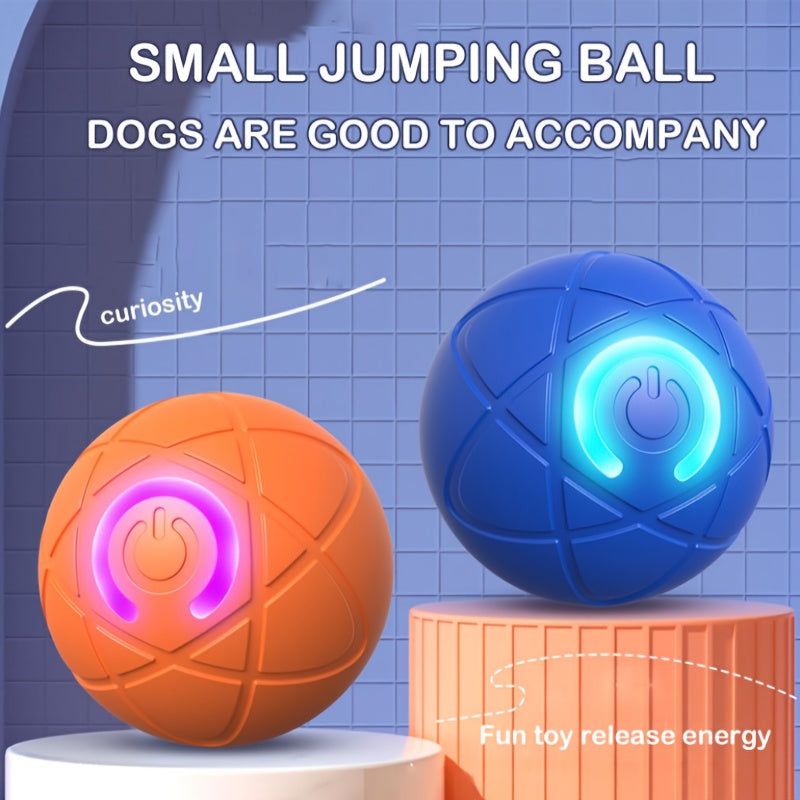 Bola de brinquedo para cães Smart Motion – movimento automático, recarregável via USB e divertida para raças pequenas!