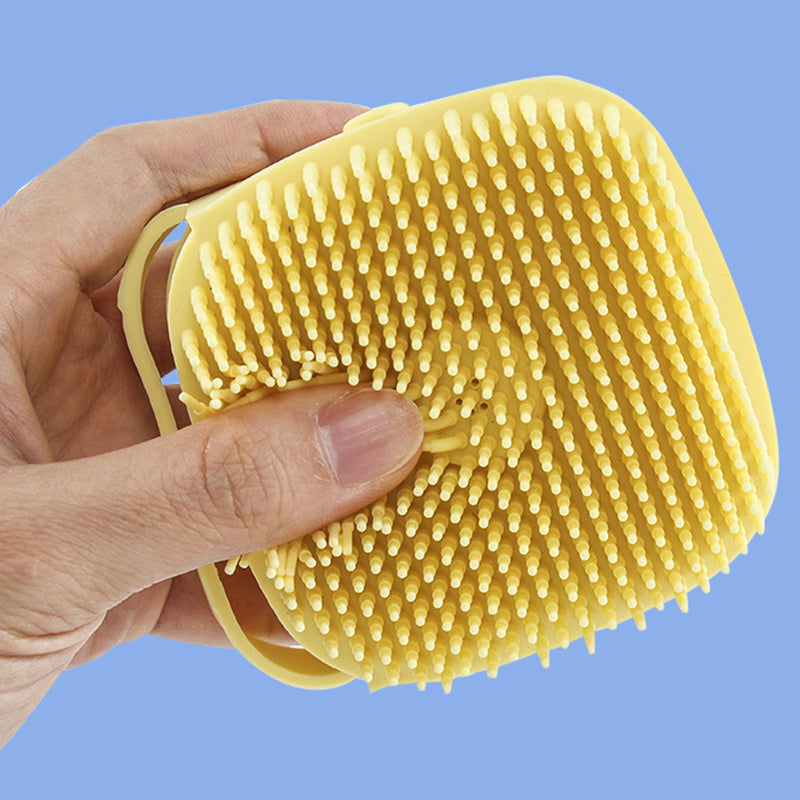Mime seu animal de estimação com luvas de silicone para massagem no banho - perfeitas para cães e gatos!