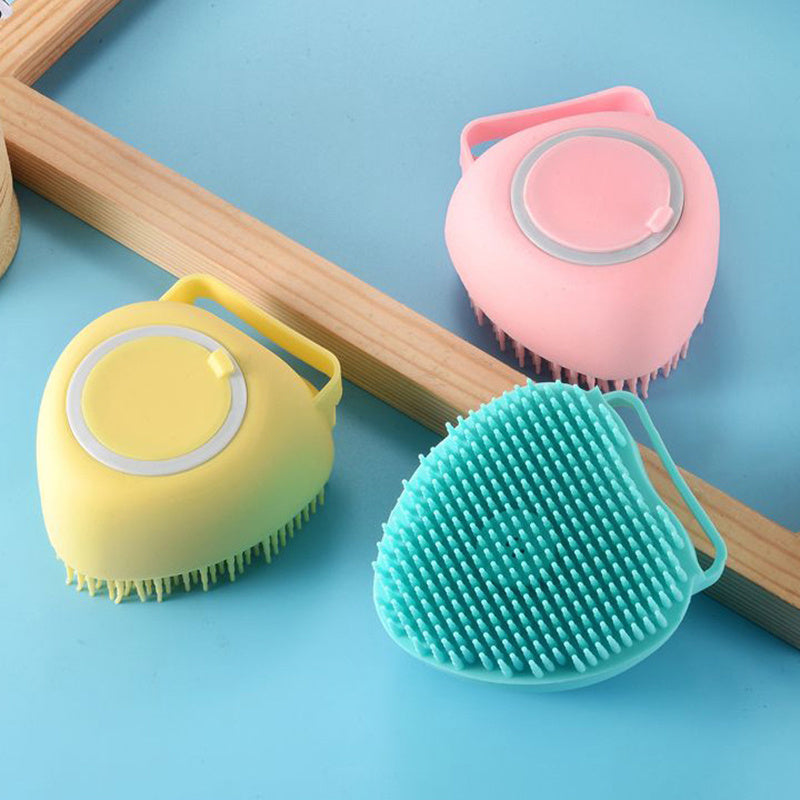Mime seu animal de estimação com luvas de silicone para massagem no banho - perfeitas para cães e gatos!