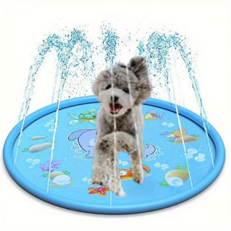Piscina dobrável para animais de estimação – Banheira de PVC durável para cães de todos os tamanhos!
