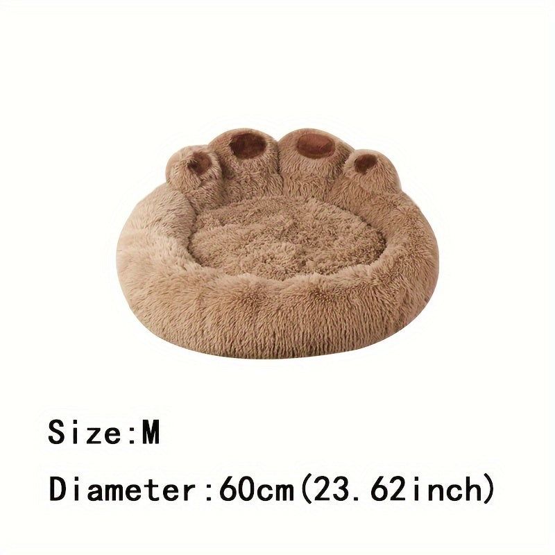 Cama para animais de estimação em formato de pata - de P a XXXL