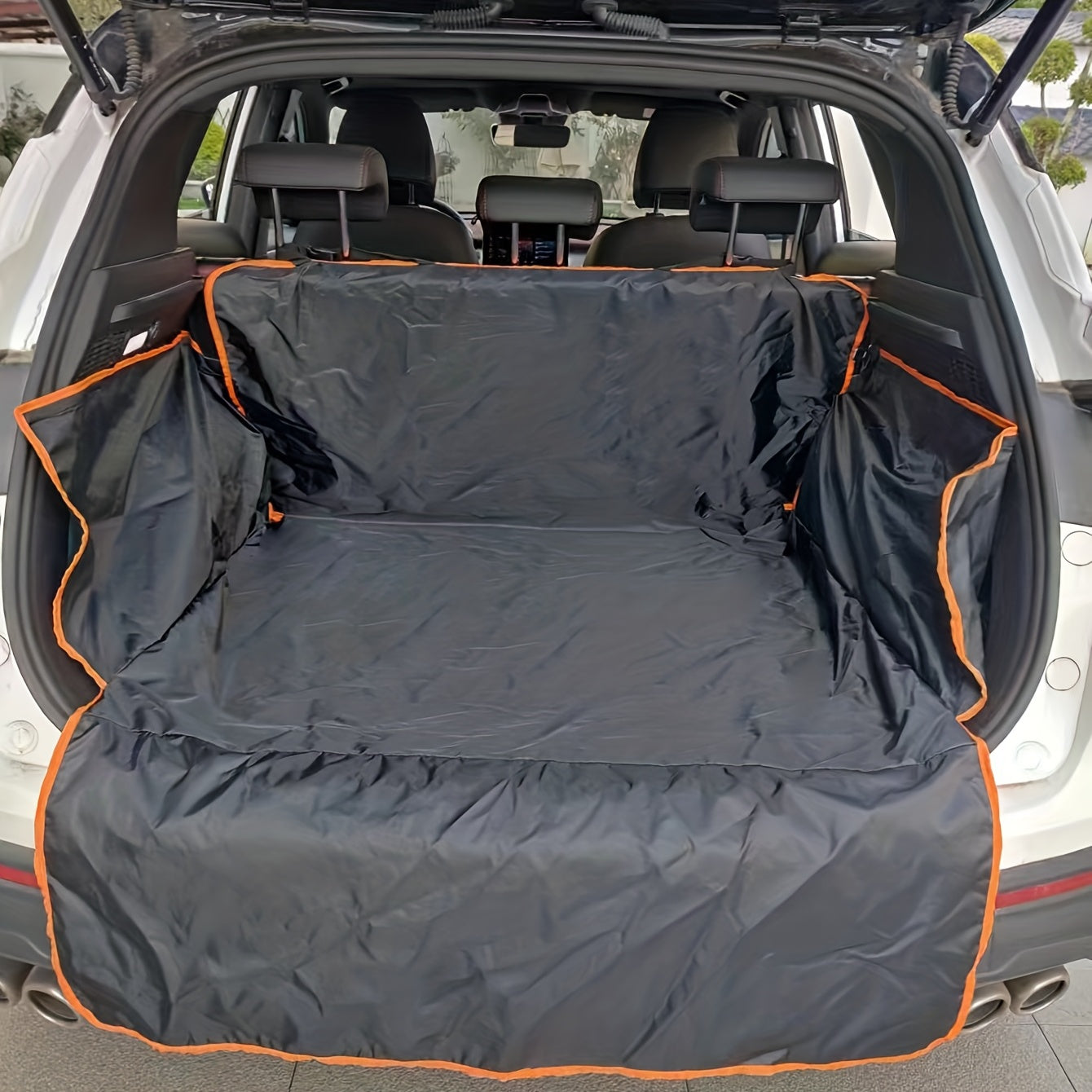 Tapete para porta-malas de carro, à prova d'água e resistente a sujeira, resistente a arranhões e SUV, tapete para animais de estimação