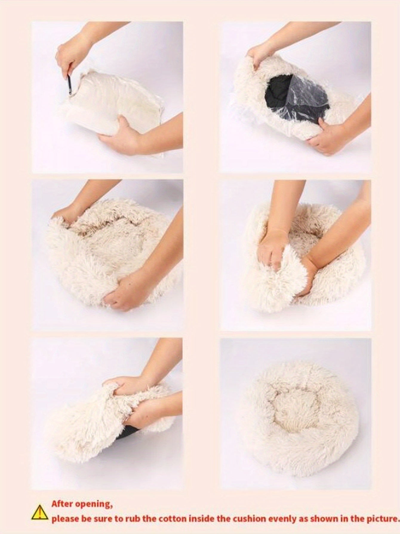 Cama para animais de estimação em formato de pata - de P a XXXL