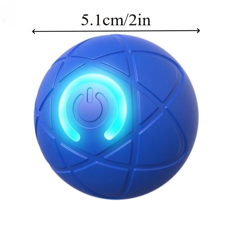 Bola de brinquedo para cães Smart Motion – movimento automático, recarregável via USB e divertida para raças pequenas!