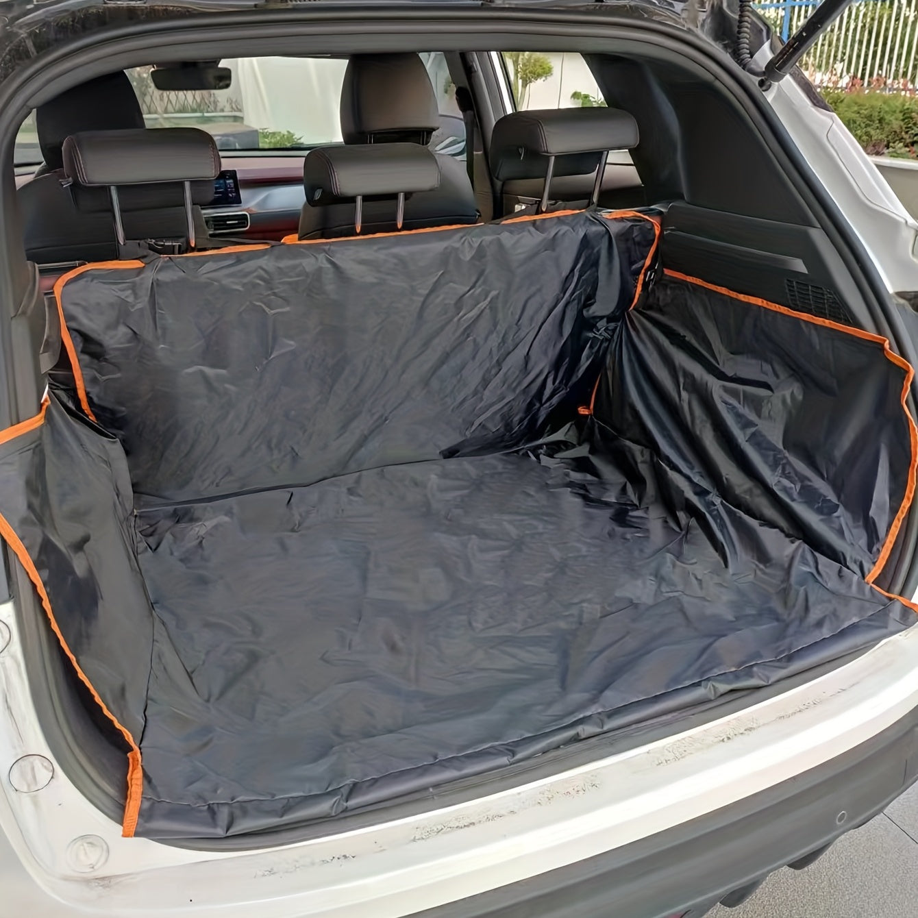 Tapete para porta-malas de carro, à prova d'água e resistente a sujeira, resistente a arranhões e SUV, tapete para animais de estimação