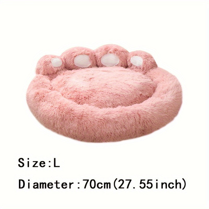 Cama para animais de estimação em formato de pata - de P a XXXL