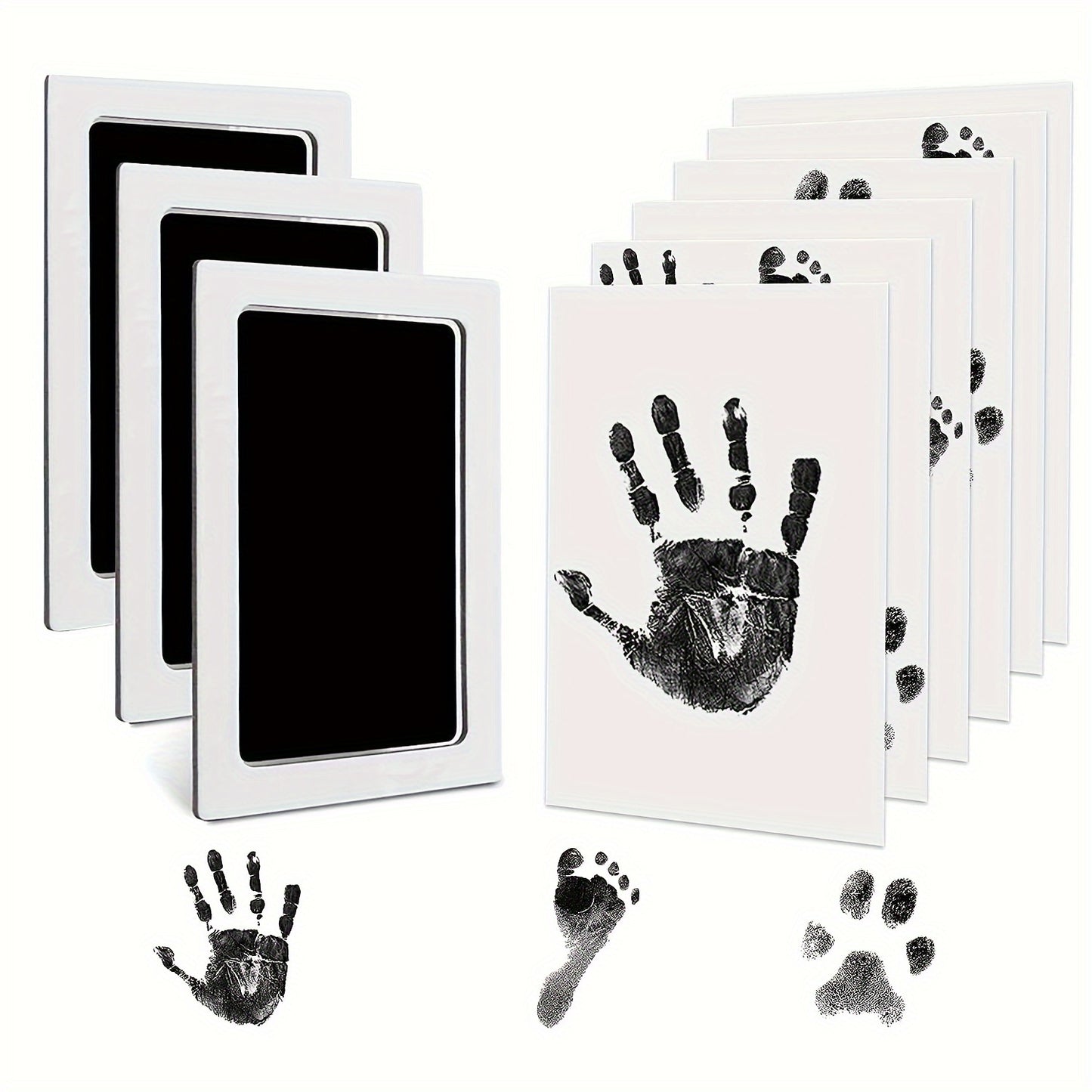 Guarde uma lembrança inesquecível do seu Petz! Kit de pegadas Impressas