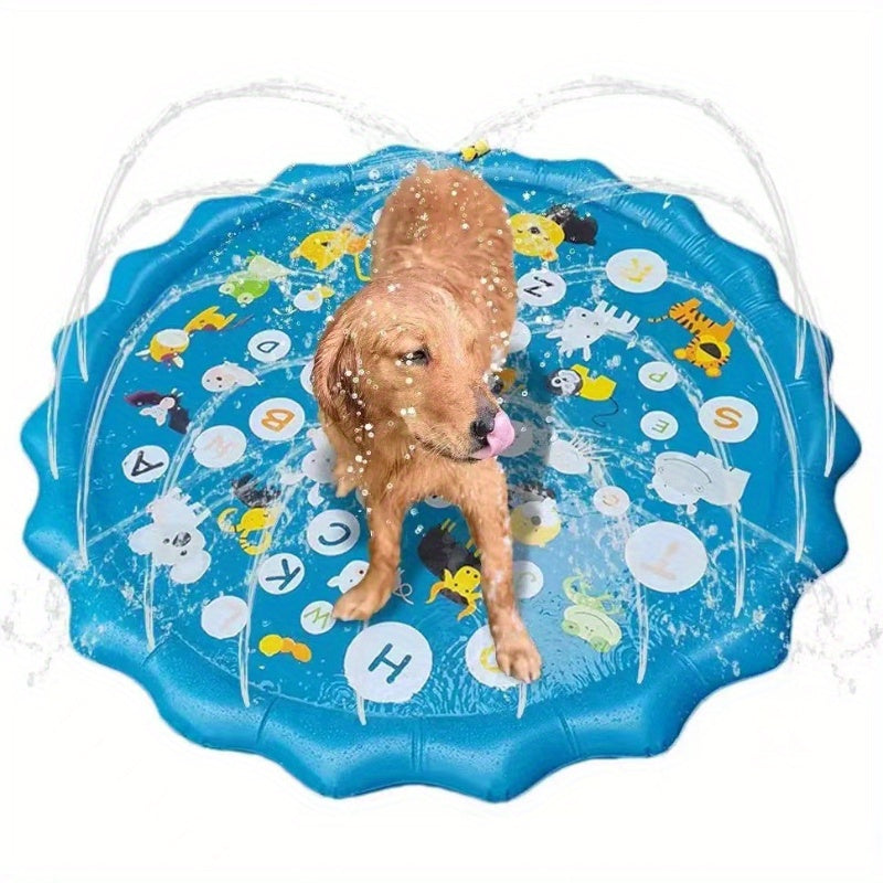 Piscina dobrável para animais de estimação – Banheira de PVC durável para cães de todos os tamanhos!