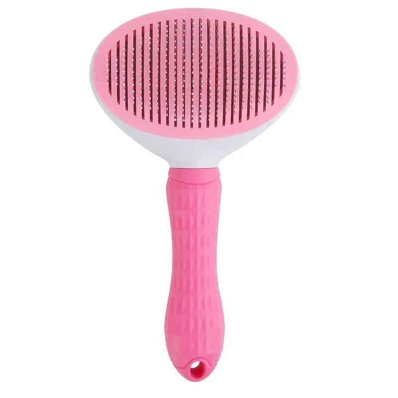 Escova Pet Autolimpante – Remove Pelos com um Clique!