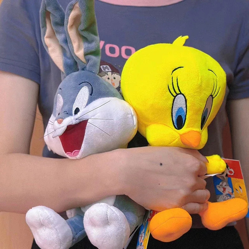 Pelúcias Looney Tunes – Bugs Bunny e Seus Amigos em 20cm de Pura Fofura 🐰🎉