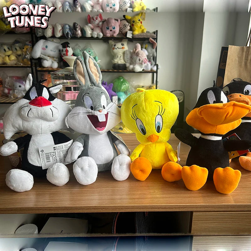 Pelúcias Looney Tunes – Bugs Bunny e Seus Amigos em 20cm de Pura Fofura 🐰🎉