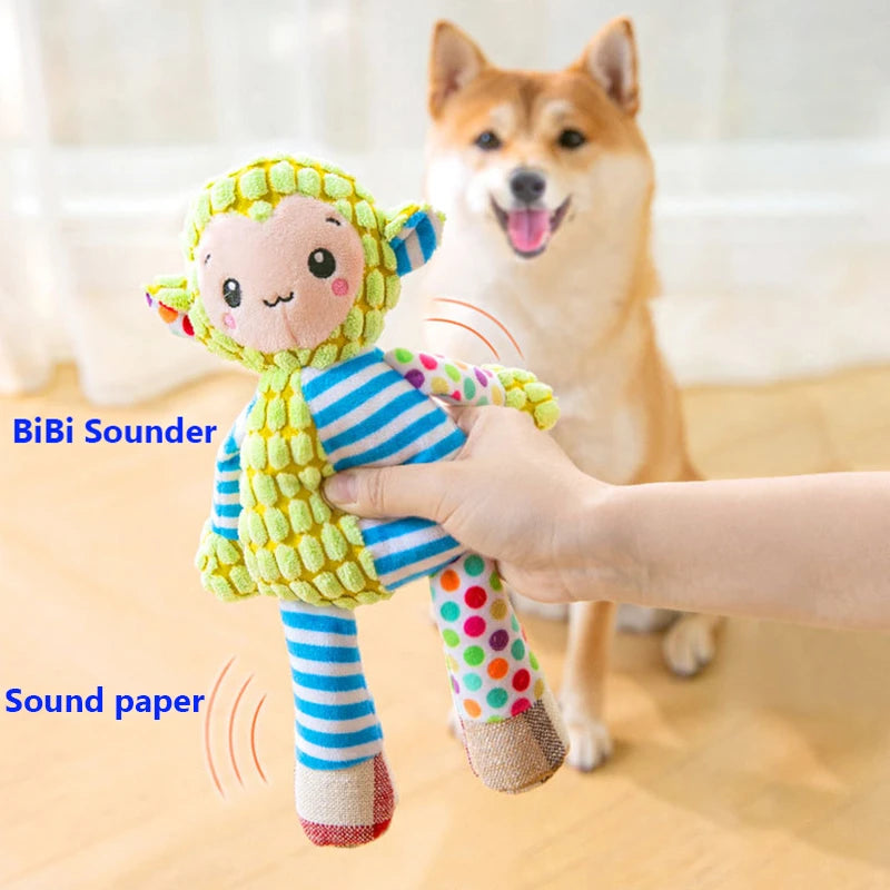 Brinquedo engraçado e alegre para cachorro