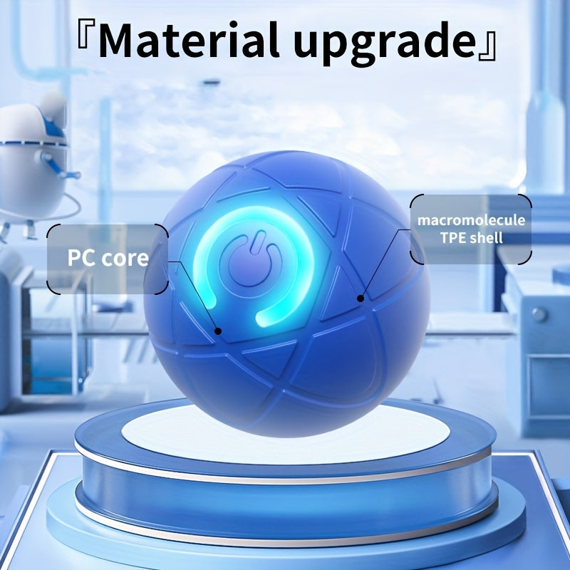 Bola de brinquedo para cães Smart Motion – movimento automático, recarregável via USB e divertida para raças pequenas!