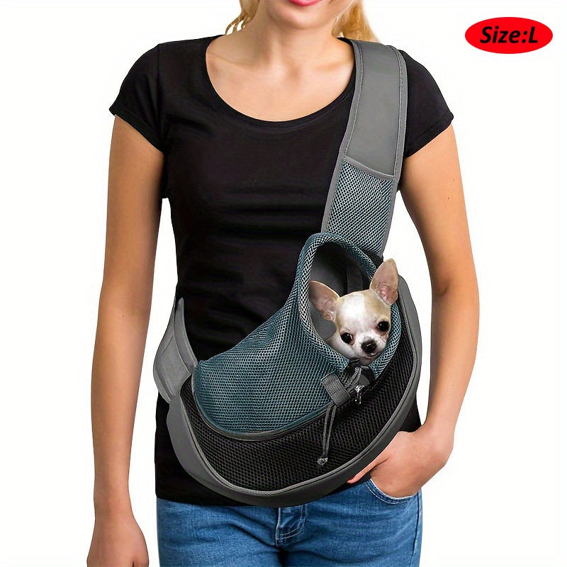 Mochila para pet, malha 100% respirável, segura e confortável