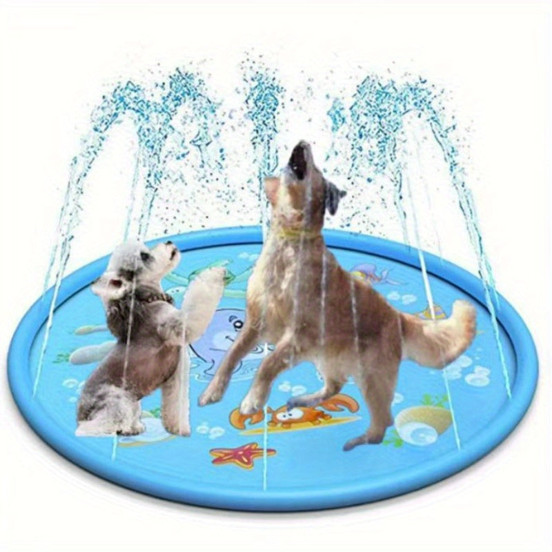 Piscina dobrável para animais de estimação – Banheira de PVC durável para cães de todos os tamanhos!