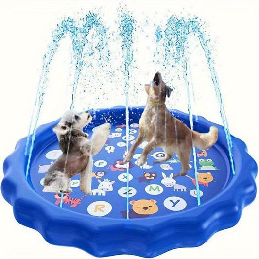Piscina dobrável para animais de estimação – Banheira de PVC durável para cães de todos os tamanhos!