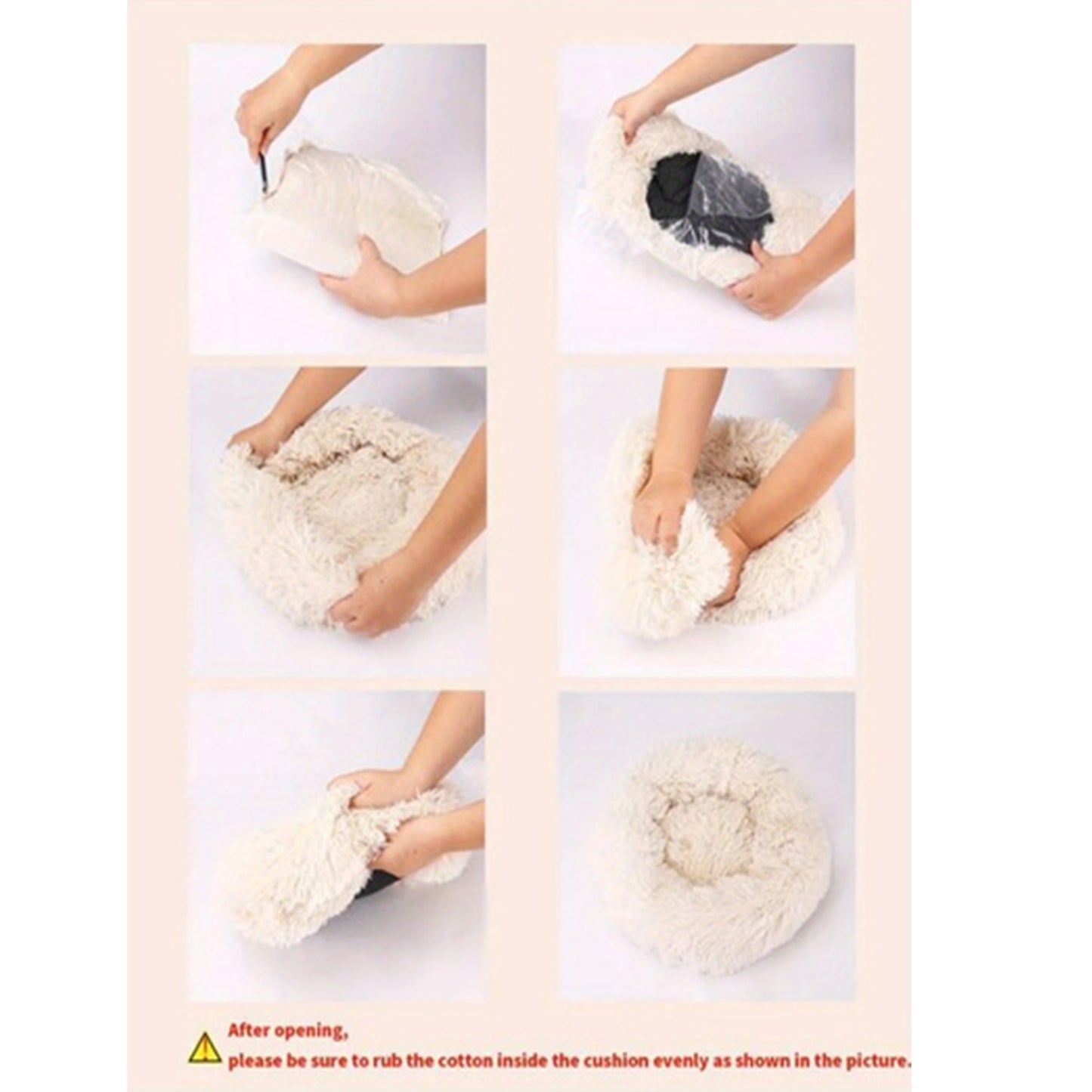 Cama para animais de estimação em formato de pata - de P a XXXL