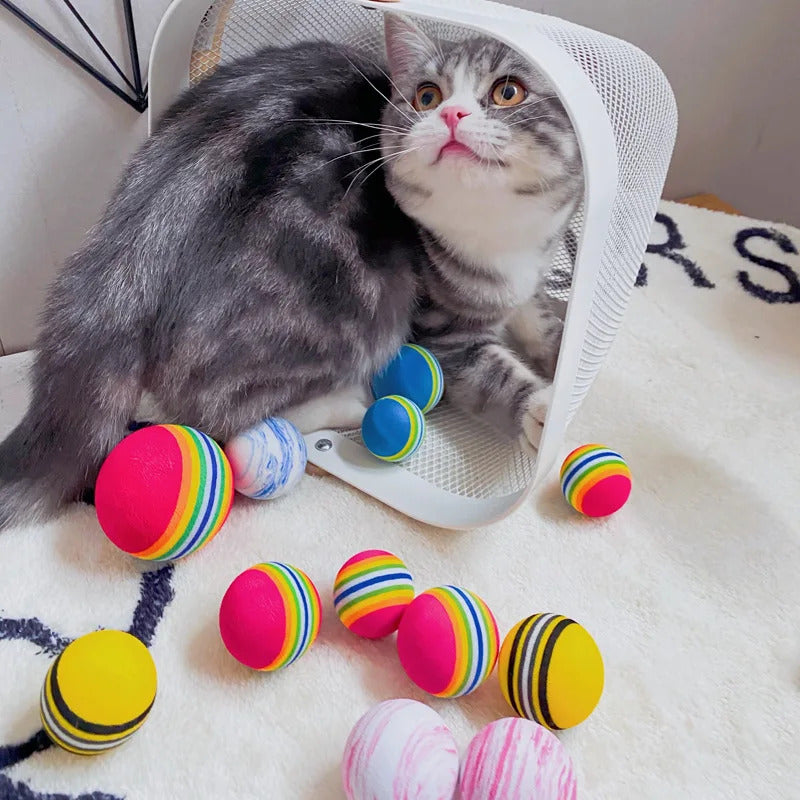 🎪 Cat Tunnel Interactive Toy – 9 Holes + Bell Ball, Foldable Tent for Active & Happy Kittens