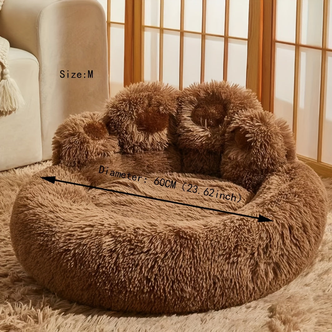 Cama para animais de estimação em formato de pata - de P a XXXL