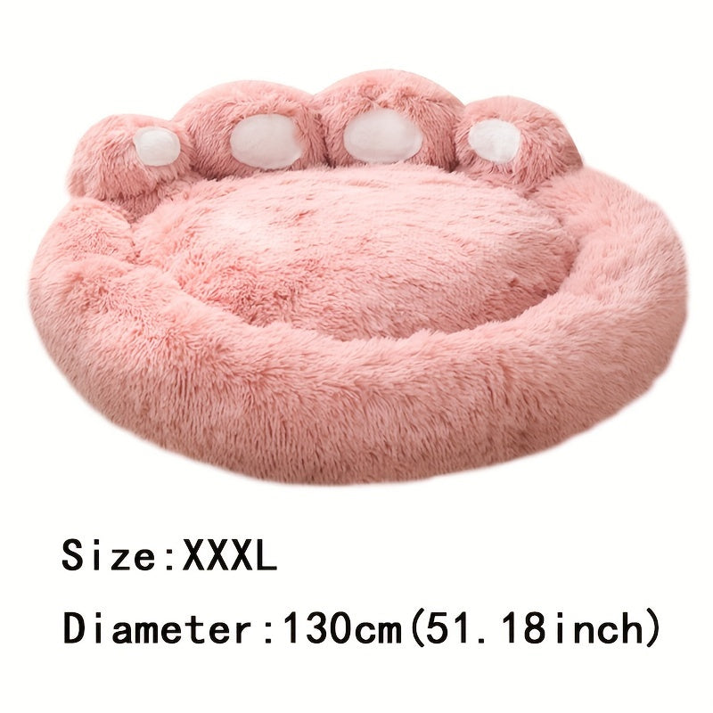 Cama para animais de estimação em formato de pata - de P a XXXL