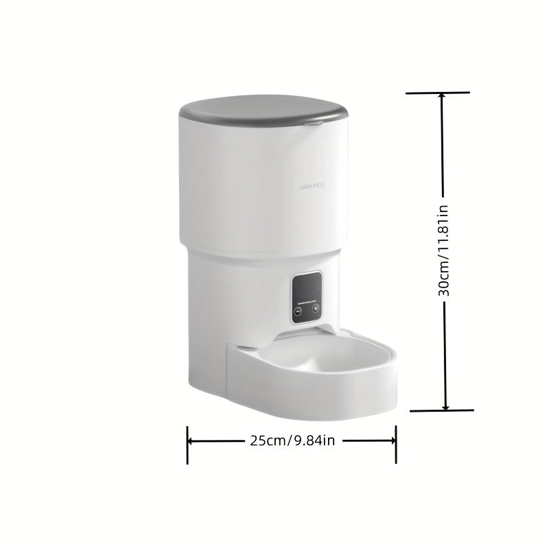 Alimentador Automático Smart 4L com Wi-Fi – Antiumidade e Fácil de Limpar