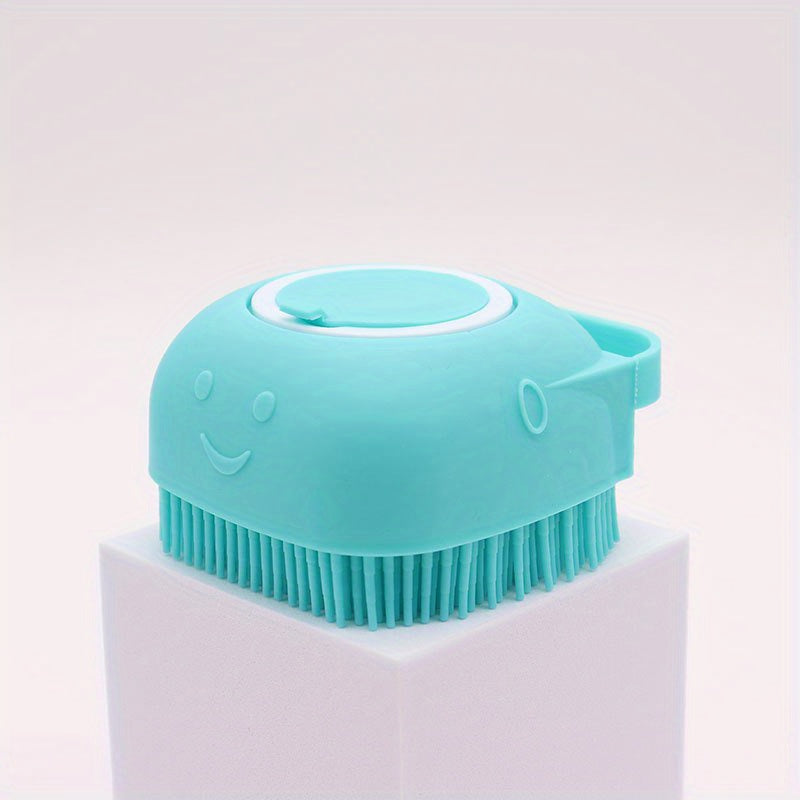 Mime seu animal de estimação com luvas de silicone para massagem no banho - perfeitas para cães e gatos!