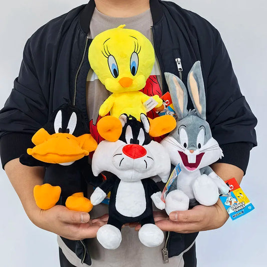 Pelúcias Looney Tunes – Bugs Bunny e Seus Amigos em 20cm de Pura Fofura 🐰🎉
