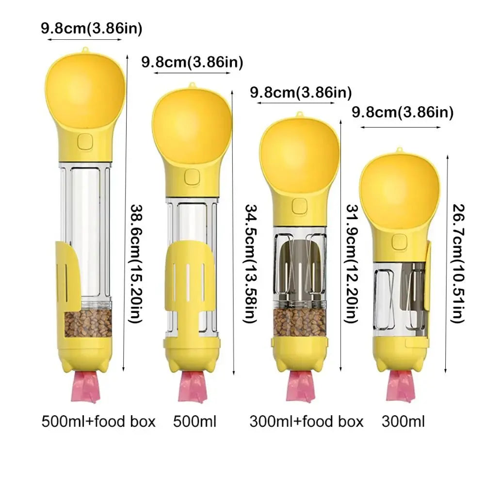Bebedor Portátil com Dispenser embutido