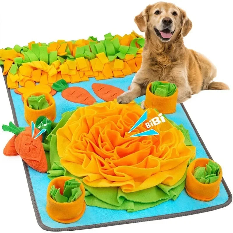 Tapete de Farejamento Grande para Cães – Brinquedo Interativo, Alimentação Lenta e Redução de Ansiedade