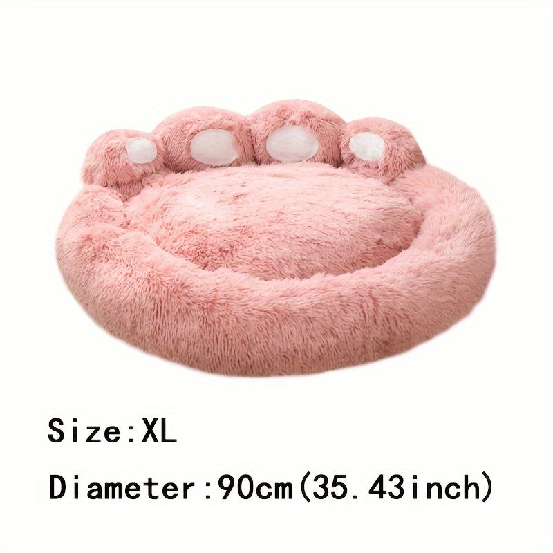 Cama para animais de estimação em formato de pata - de P a XXXL