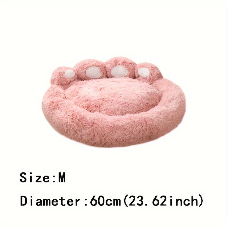 Cama para animais de estimação em formato de pata - de P a XXXL