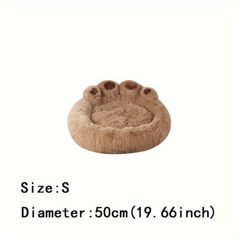 Cama para animais de estimação em formato de pata - de P a XXXL