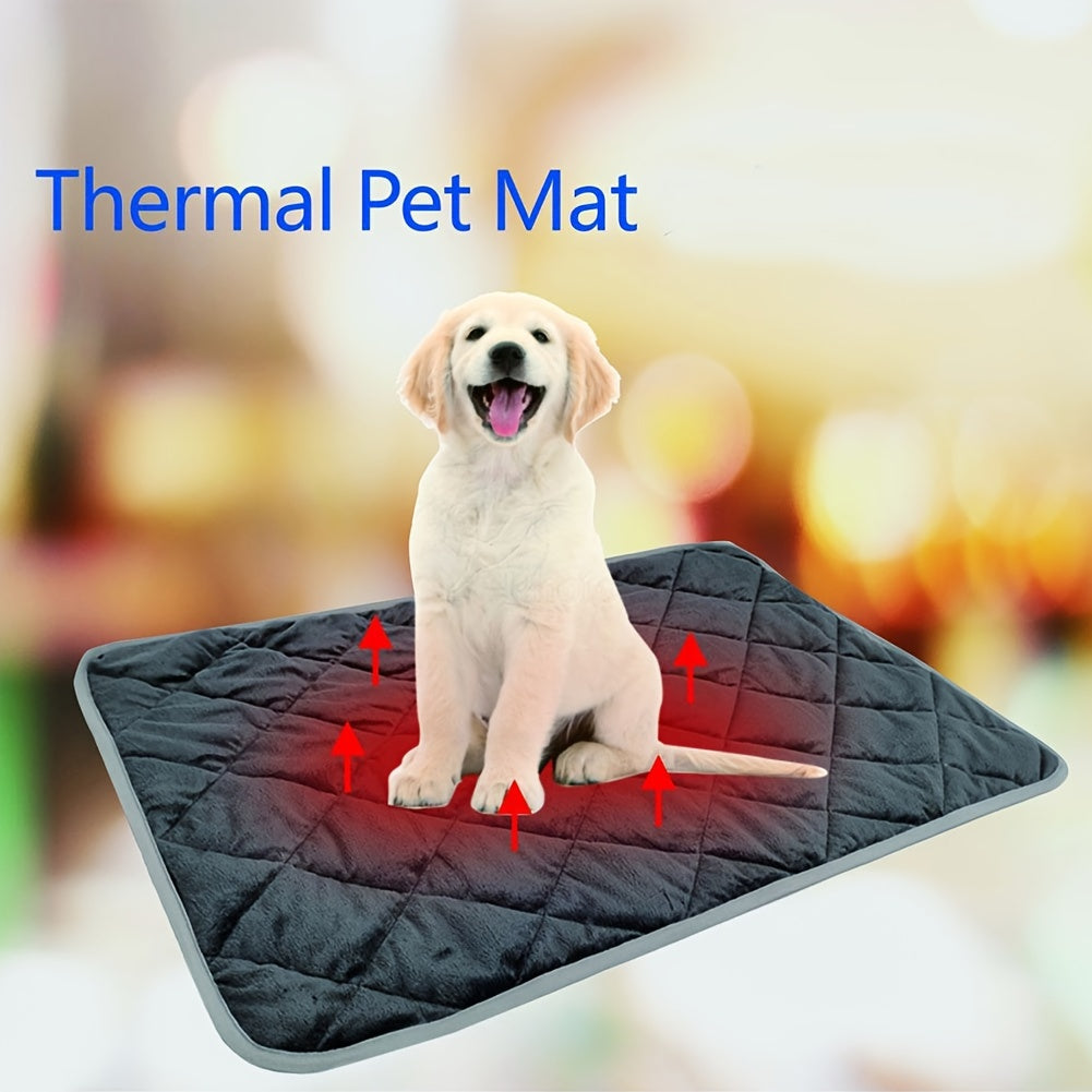 Tapete autoaquecido para animais de estimação – lavável, antiderrapante e ultraconfortável para dias frios!