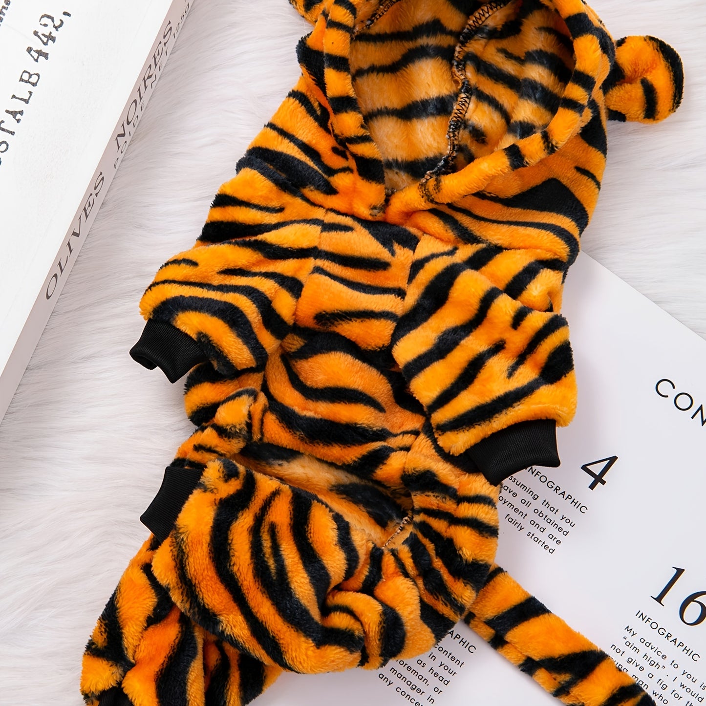 WRAUUU!!! Moletom com capuz quentinho e fofo para pets - Perfeito para o inverno